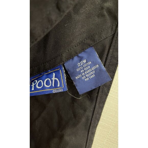 NWT VTG 90s Disney Pooh Tigger Black Short Overalls Women’s 22W Plus Collector - Picture 15 of 16